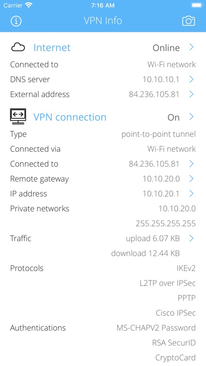 VPN Info screenshot-0