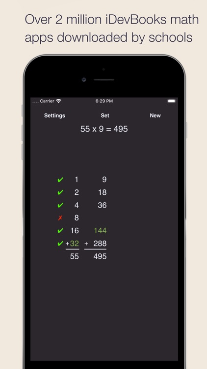 Egyptian Multiplication Method screenshot-4