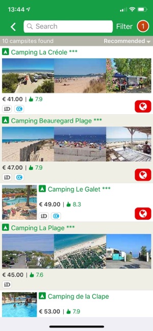 ACSI Campsites Europe(圖2)-速報App