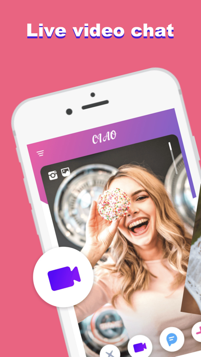 CIAO - Live Video Chatのおすすめ画像1