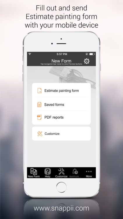 Estimate Painting Form App