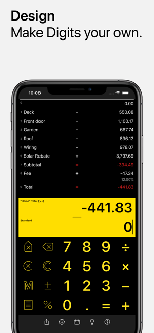 Digits Basic Tape Calculator(圖2)-速報App