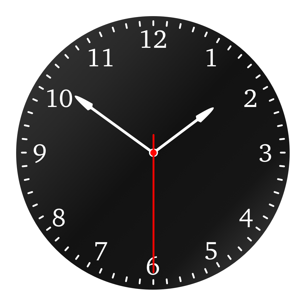 「アナログ時計 - 時計ウィジェット,目覚まし時計」 - iPhoneアプリ | APPLION