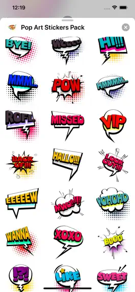 Game screenshot Pop Art Great Stickers Pack hack