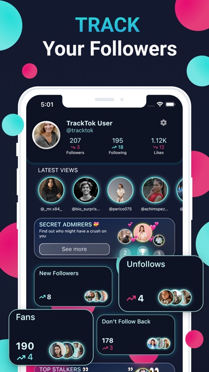 TrackTok: Tik Follower & Likes