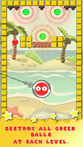 Game screenshot Hit Ball Red apk