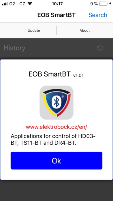 EOB SmartBT screenshot 2