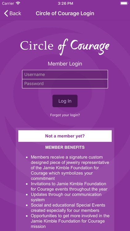 Jamie Kimble Foundation screenshot-4