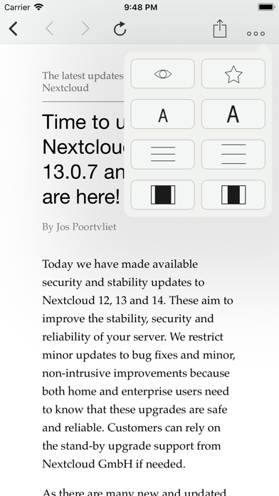CloudNews - Feed Reader screenshot1