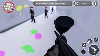 Paintball Maze Fps Shooter screenshot 2