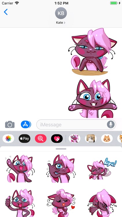 Pink Kitty Sticker Pack