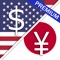 Japanese Yen / US Dollar currency converter