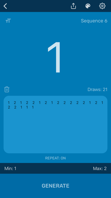 Random Number Generator App screenshot 2