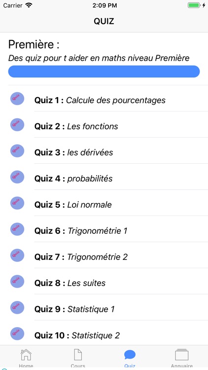 Maths Première ES screenshot-3