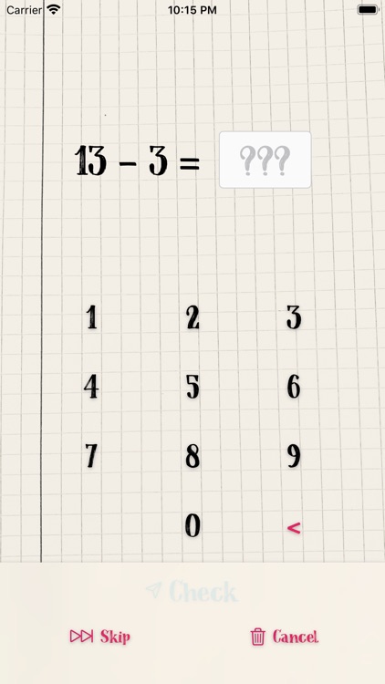 Mental arithmetic with MiCa screenshot-8