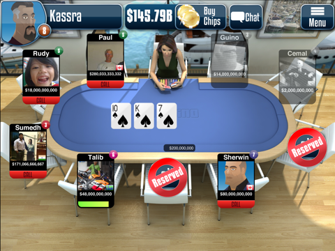 Gambino Poker HD screenshot 2