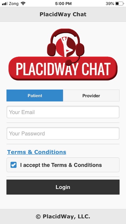 PlacidWay Chat