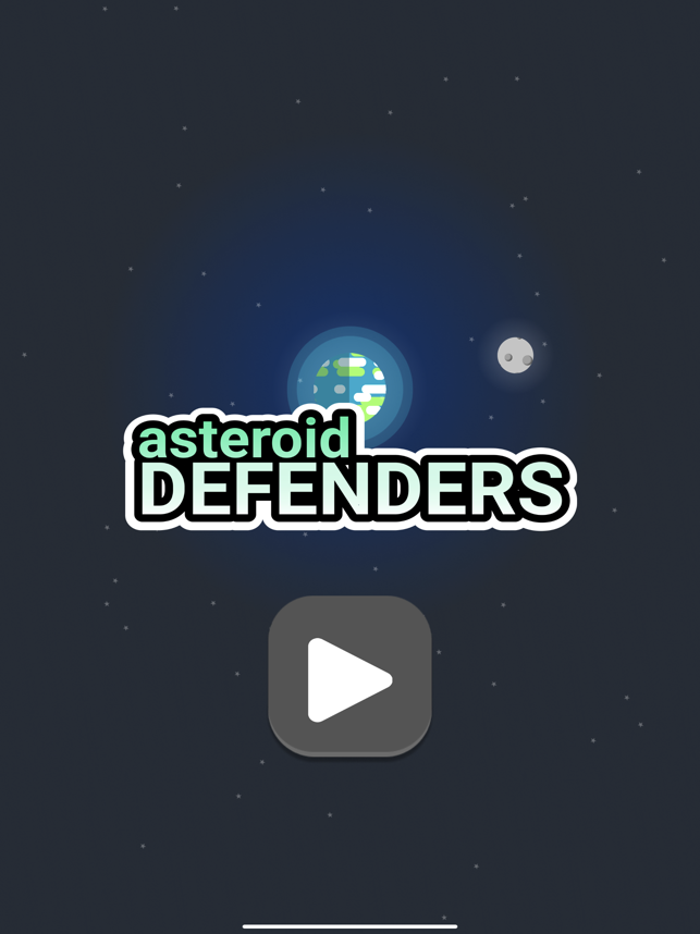 Asteroid Defender, game for IOS