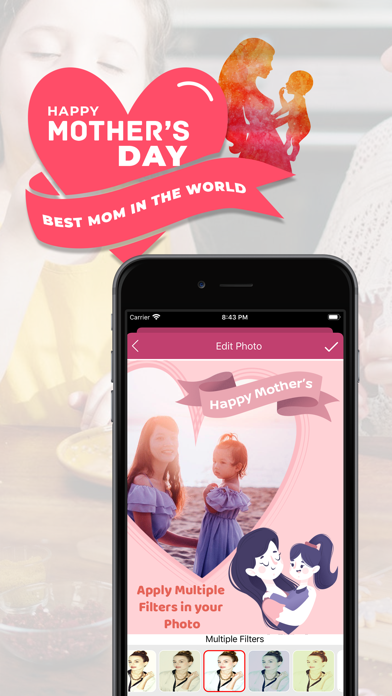 How to cancel & delete Mother,s Day & Mom Photo Frames-congratulate to all from iphone & ipad 4