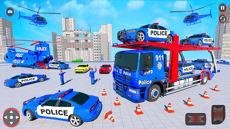 Grand Police Vehicle Transport screenshot-3