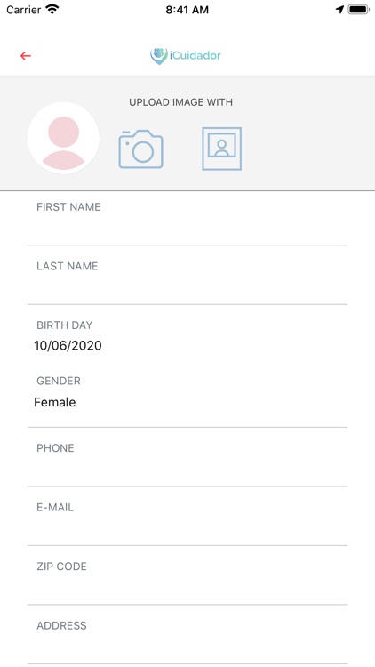 iCuidador - Prestador