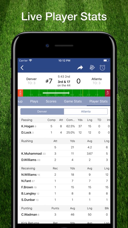 Scores App: NFL Football 2019 screenshot-4