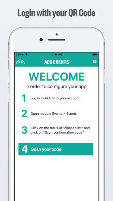 How to cancel & delete AEC Events from iphone & ipad 2