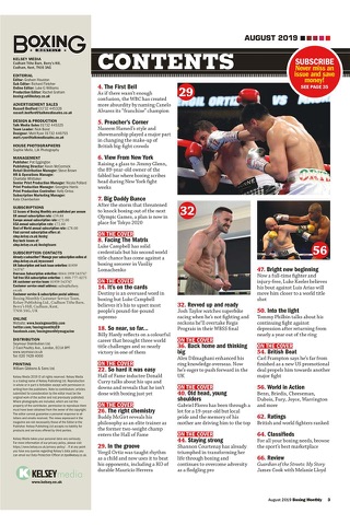 Boxing Monthly Magazine - náhled