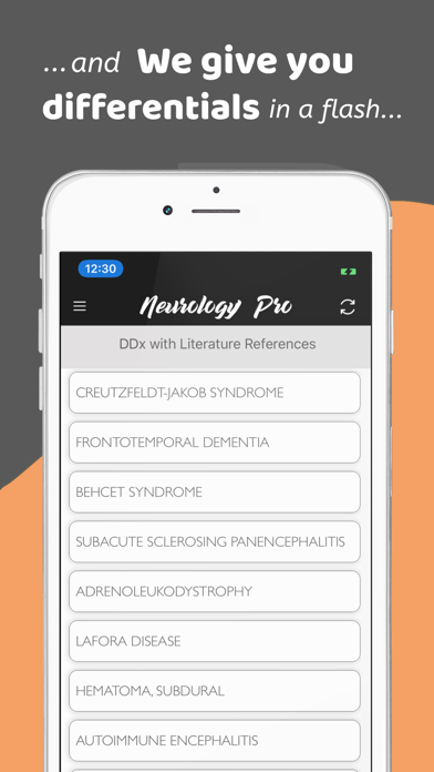 Neurology Pro - A DDx App screenshot 2