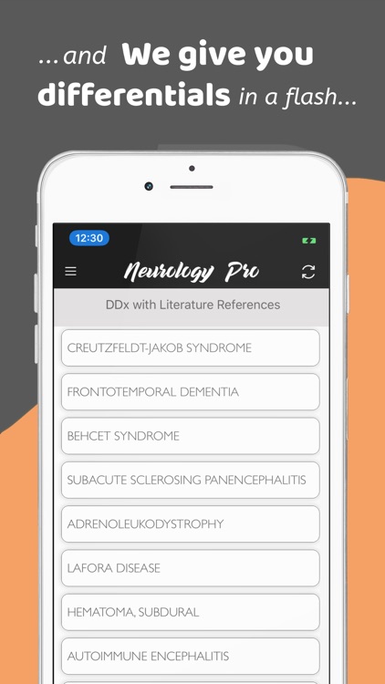 Neurology Pro - A DDx App