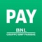 BNL PAY è l’app di BNL gratuita che ti consente di tenere sotto controllo tutte le tue carte di credito, debito e prepagate emesse dalla Banca