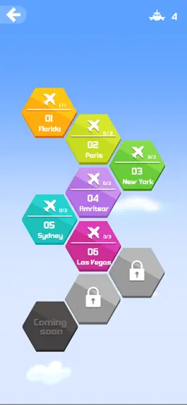 Game screenshot Hexagon Travel apk