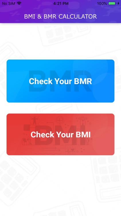 BMI n BMR Calculator