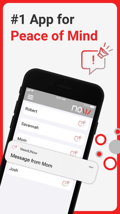 NeedUNow: Urgent Alerts AppScreenshot of 1