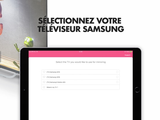 Mirror pour Samsung Smart TV Mirror pour Samsung Smart TV