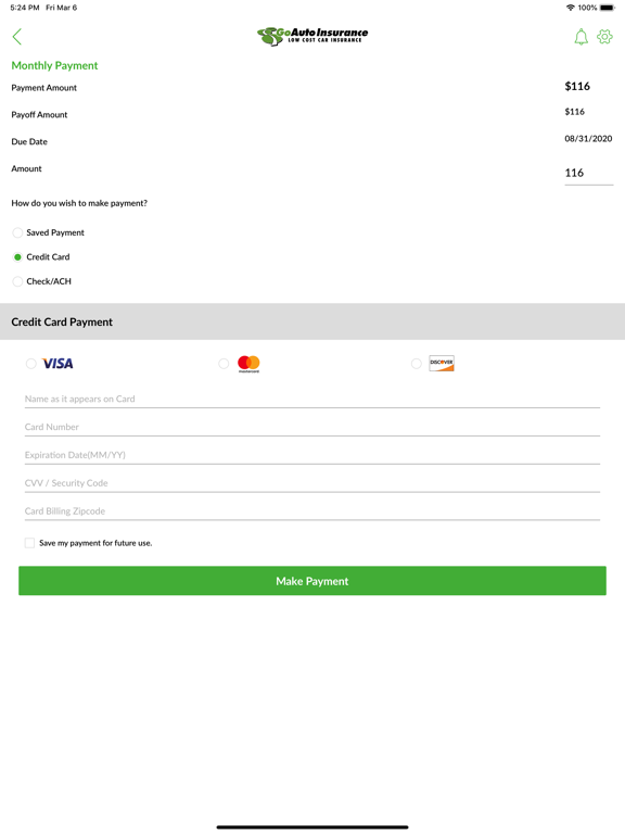 GoAuto Insurance App Price Drops