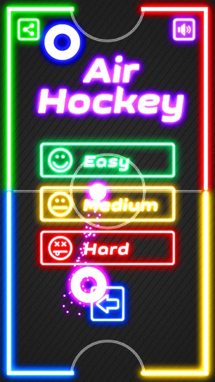 Hockey Glow: 2 Players screenshot-4