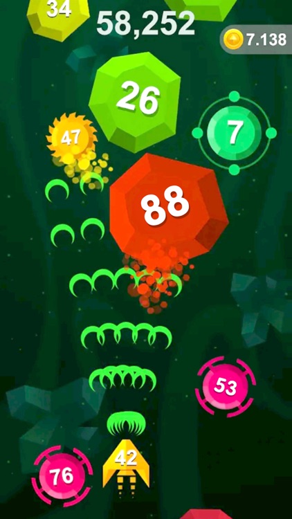 Balloon shooting blast