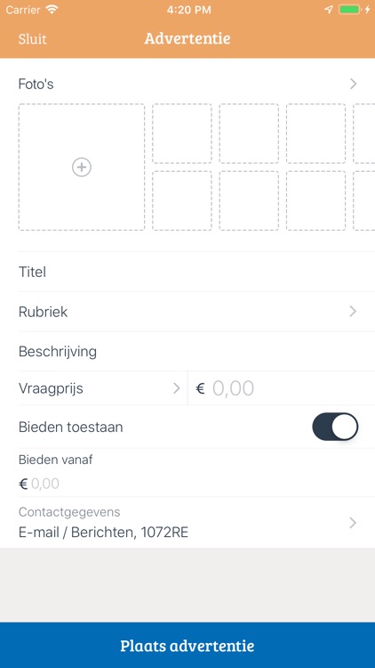 Marktplaats - buy and sell screenshot-4