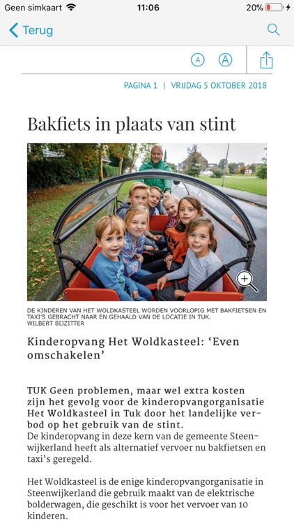 Steenwijker Courant krant