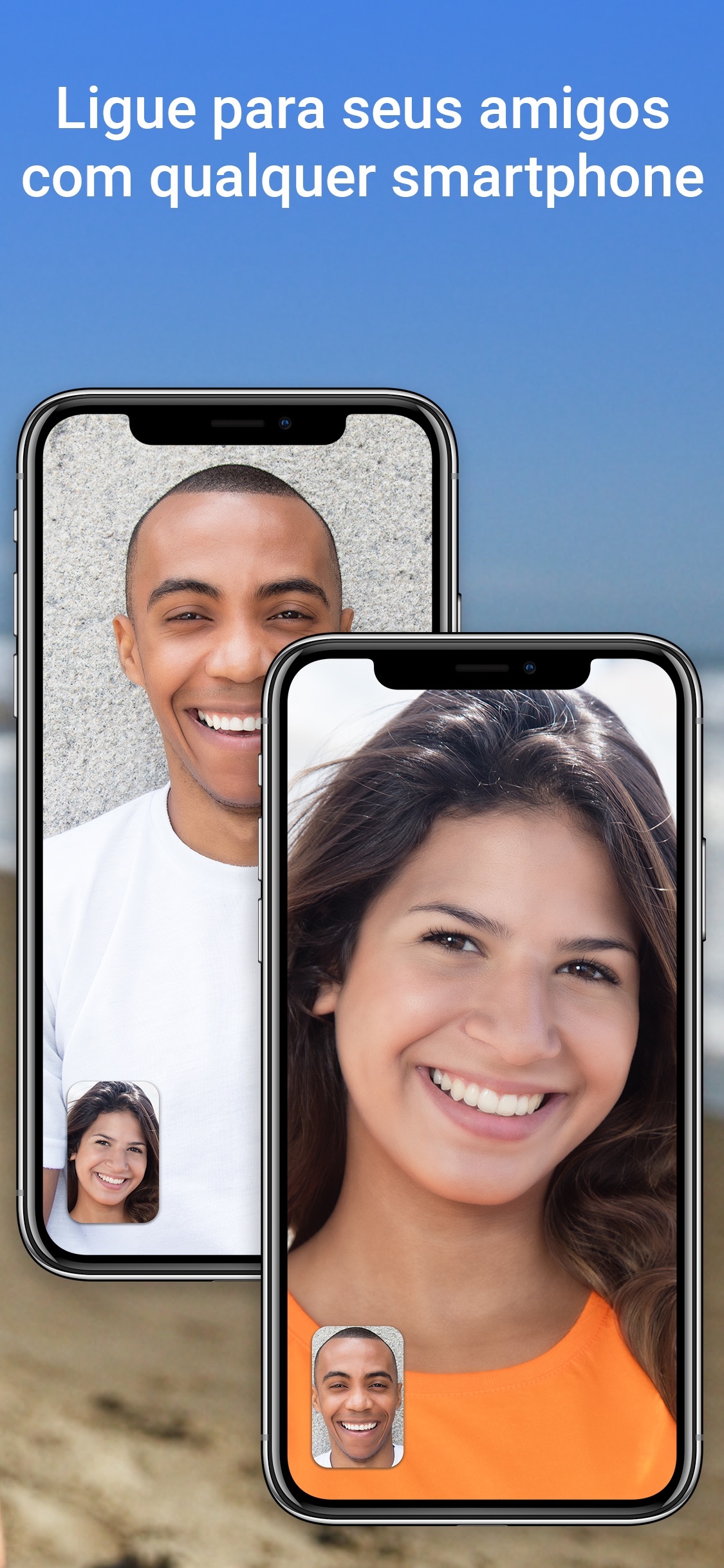 Screenshot do app Google Duo