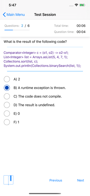 OCP Test SE11. Exam 1Z0-815(圖2)-速報App