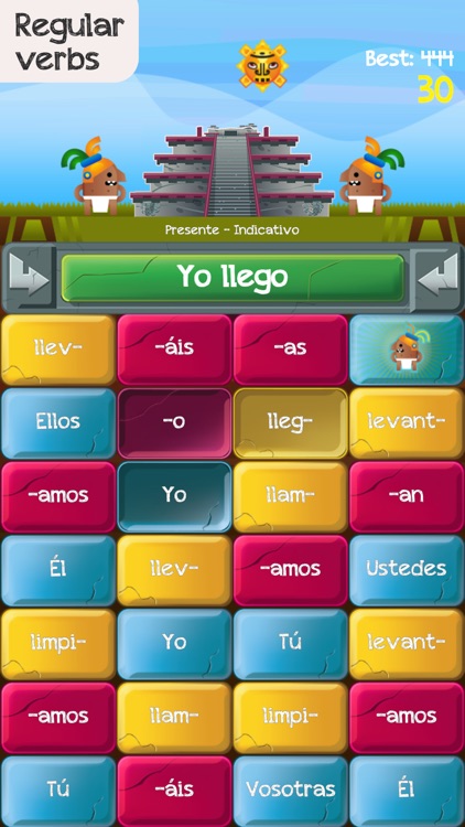 Verb Challenge Spanish