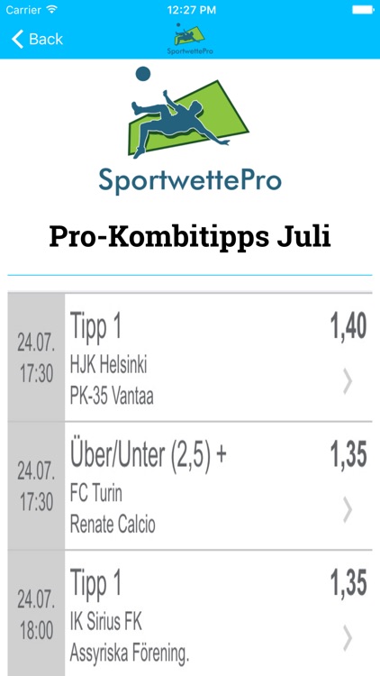 Sportwette Pro