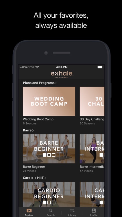 Exhale On Demand