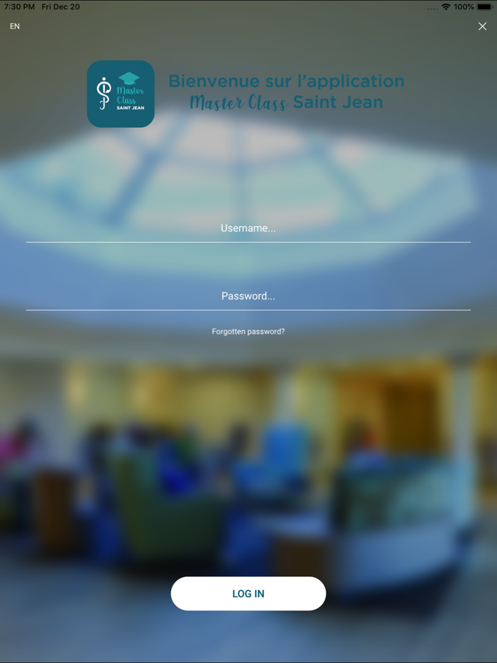 Master Class SAINT JEAN