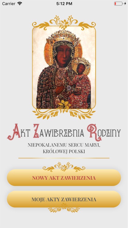 Akt Zawierzenia Rodziny