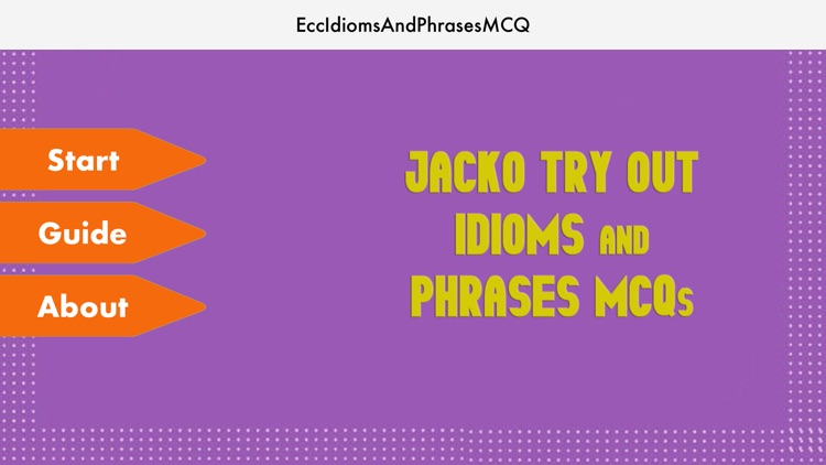 EccIdioms And Phrases MCQ