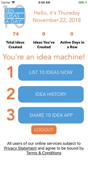 Ten Ideas A Day(圖1)-速報App