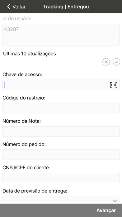 Rastreio de Pedidos screenshot 2